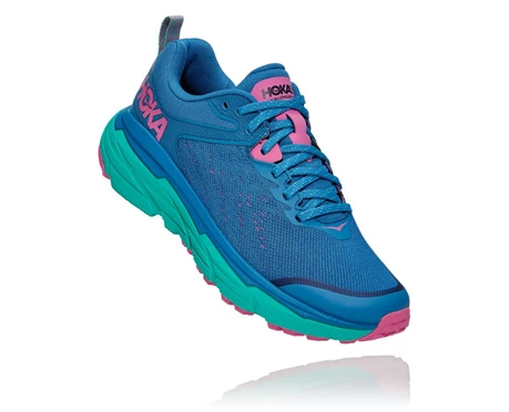 Blue Women's Hoka Challenger Atr 6 Trail Running Shoes | 7401369-VX