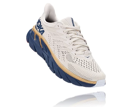 Indigo Women's Hoka Clifton 7 Training Shoes | 3985061-VK