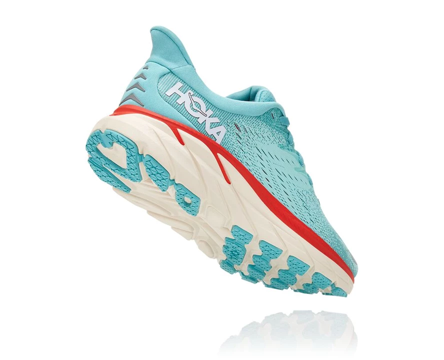 Blue Men's Hoka Clifton 8 Running Shoes | 6437895-KX