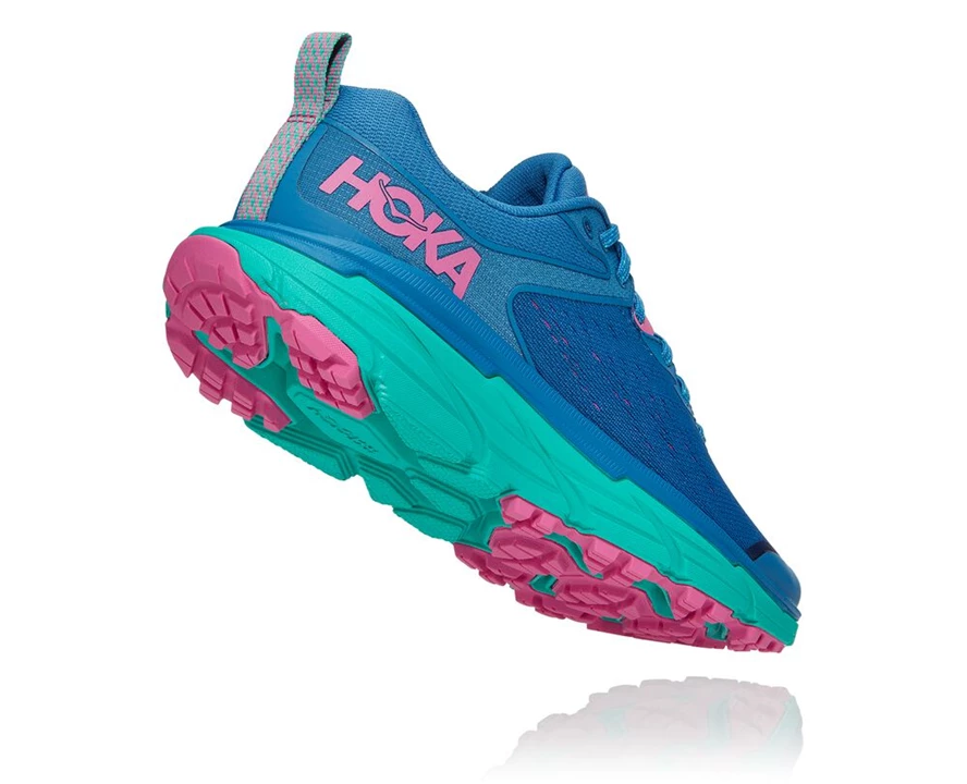 Blue Women's Hoka Challenger Atr 6 Running Shoes | 4081639-TI