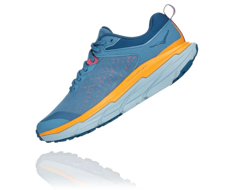 Blue Women's Hoka Challenger Atr 6 Running Shoes | 8492375-CG