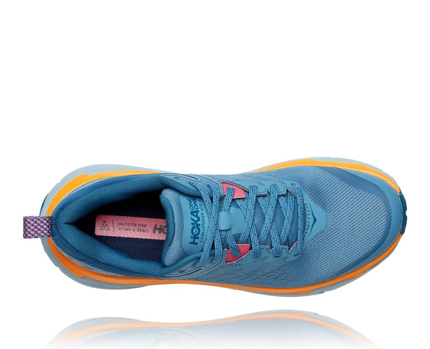 Blue Women's Hoka Challenger Atr 6 Running Shoes | 8492375-CG