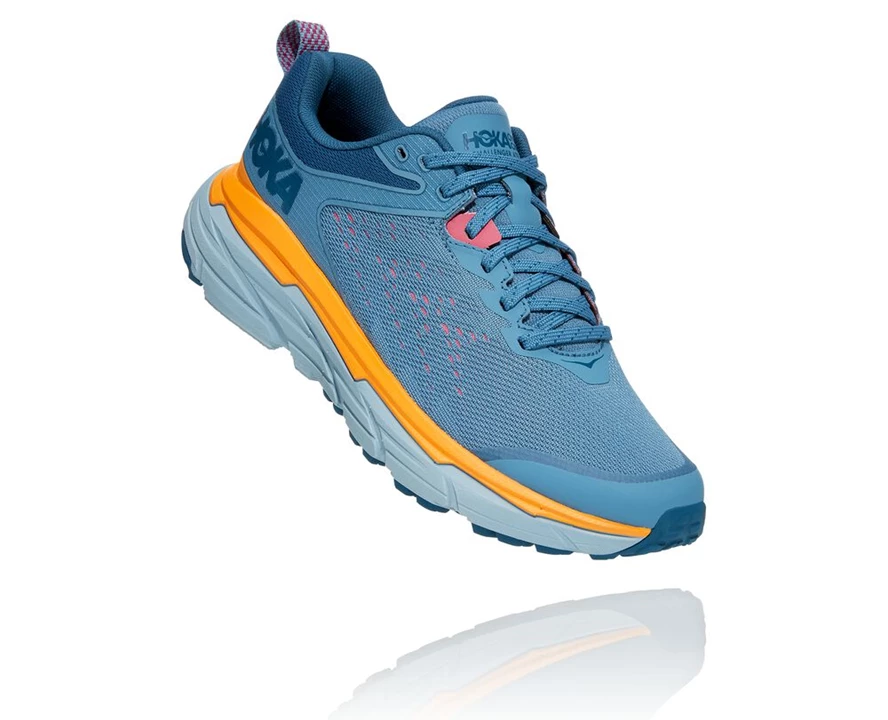 Blue Women\'s Hoka Challenger Atr 6 Running Shoes | 8492375-CG