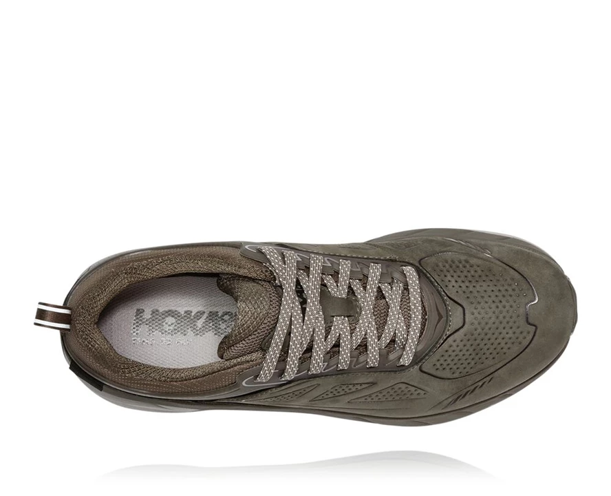 Brown Women's Hoka Challenger Low GORE-TEX Running Shoes | 0483251-QO