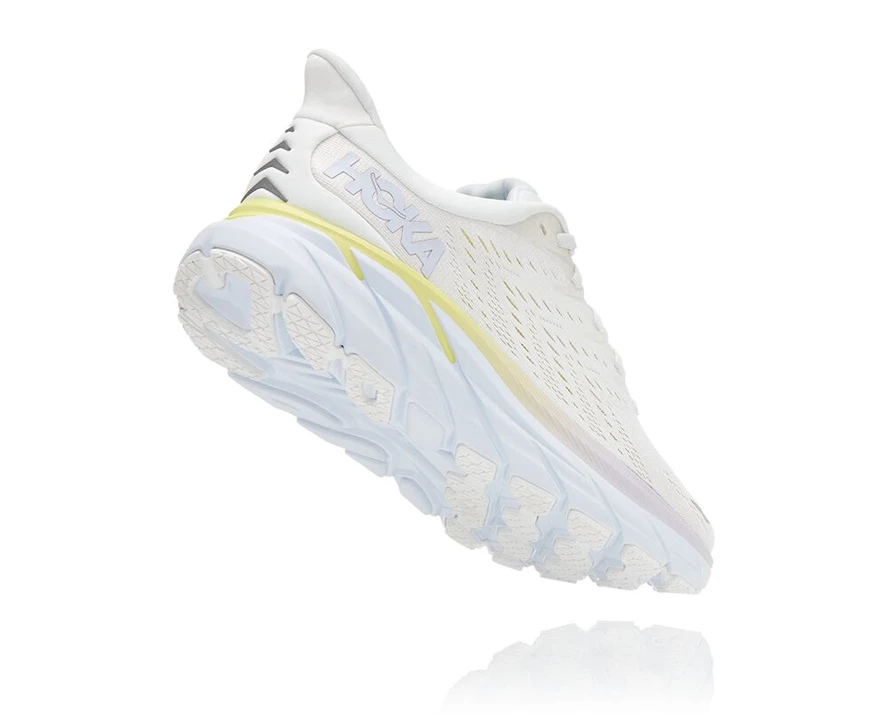 White Men's Hoka Clifton 8 Running Shoes | 9307124-XH